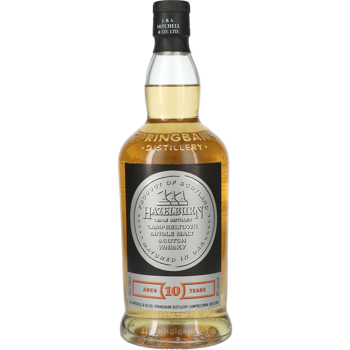 Hazelburn 10 year 70 cl