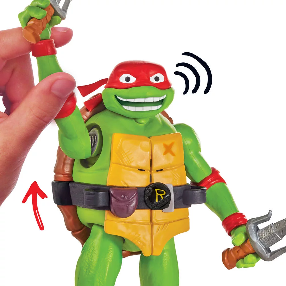 TORTUES NINJA - FIGURINE DELUXE 15 CM AVEC FONCTION ELECTRONIQUE
