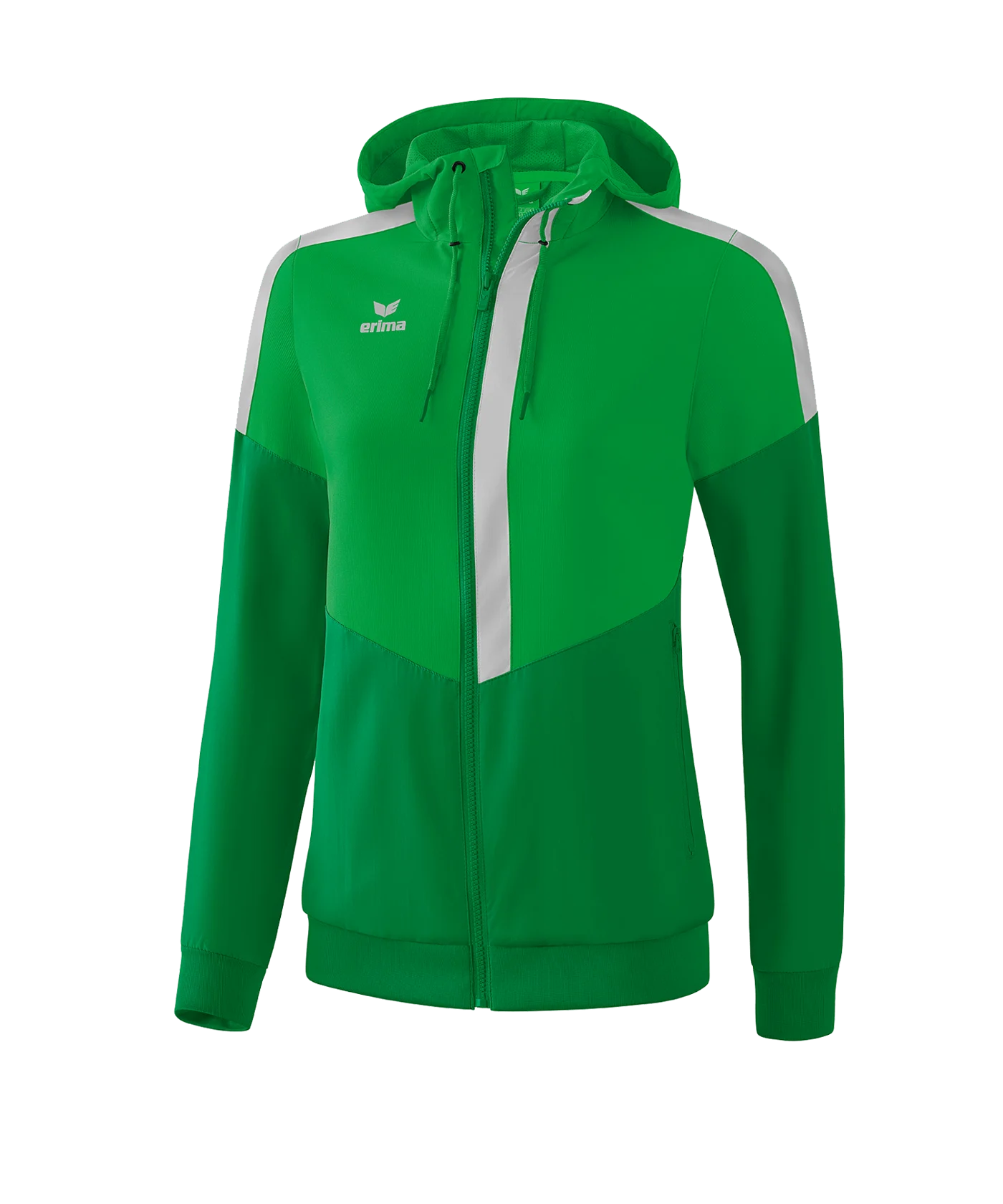Erima Squad Präsentationsjacke Damen Grün Grau