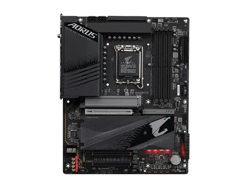 Gigabyte - Bundkort - LGA1700 sokkel - Z790 Chipset - onboard grafik (CPU påkrævet) - HD Audio (8-kanaler)