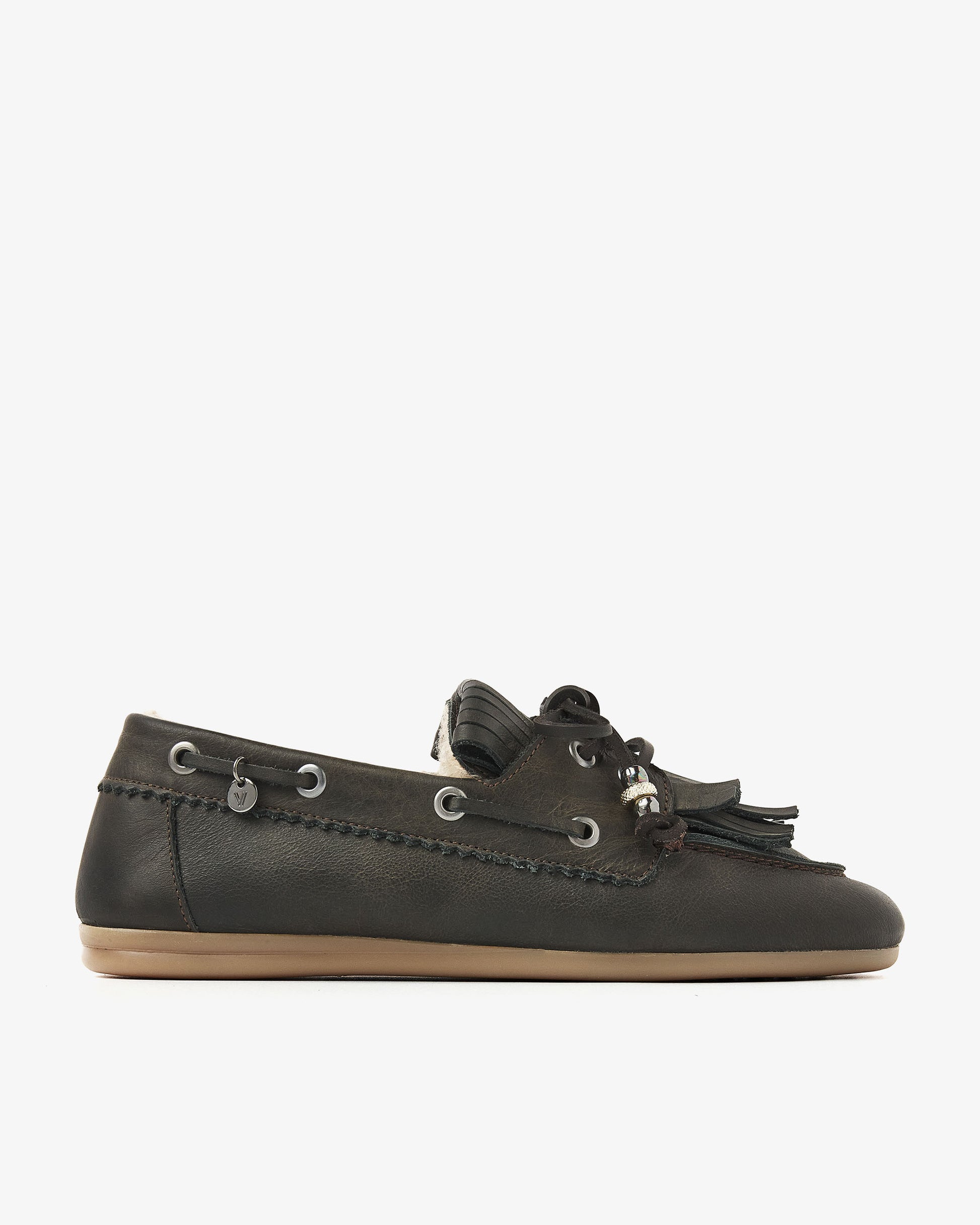 VIA VAI bruine dames loafers June Shelby