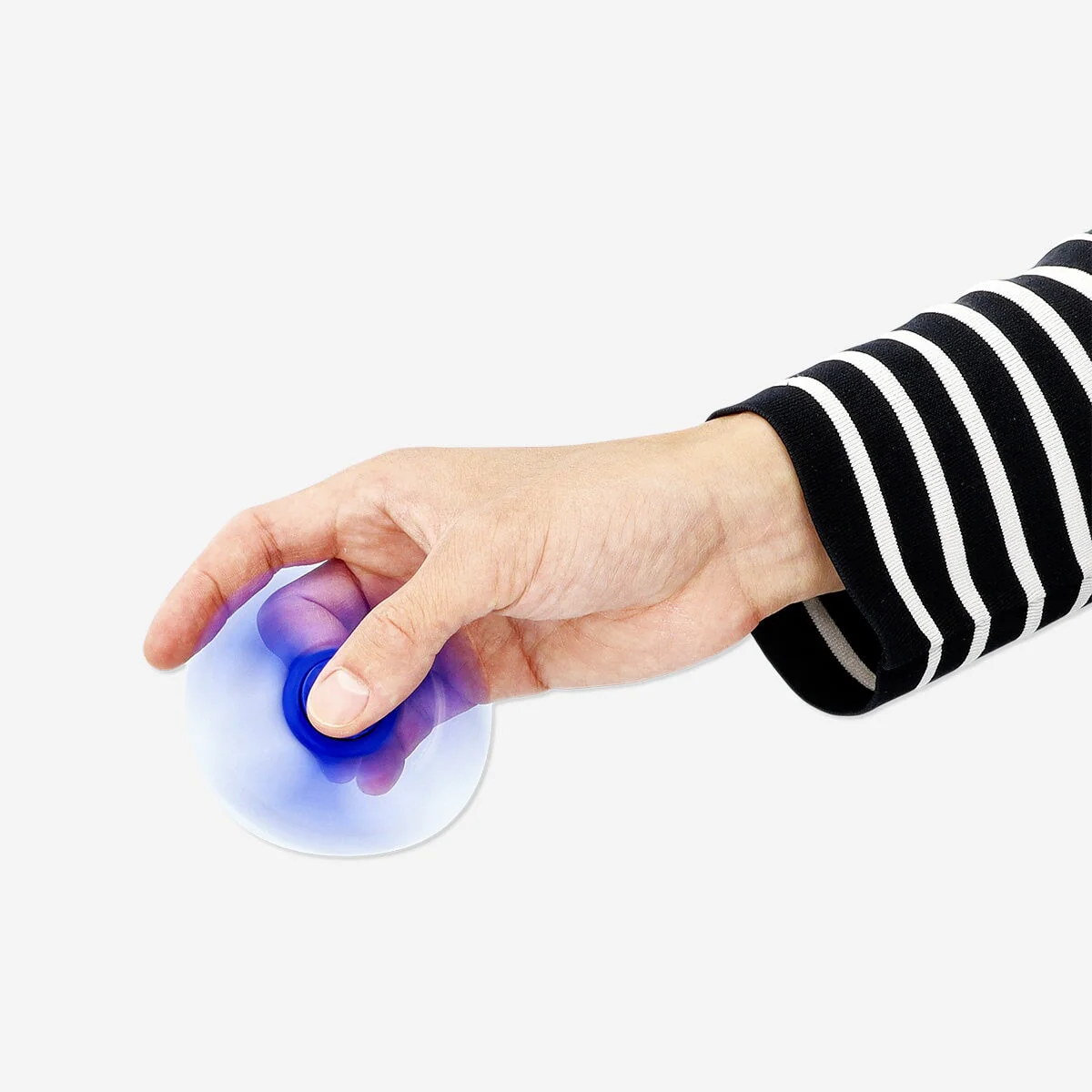 Fidget spinner. Med lys