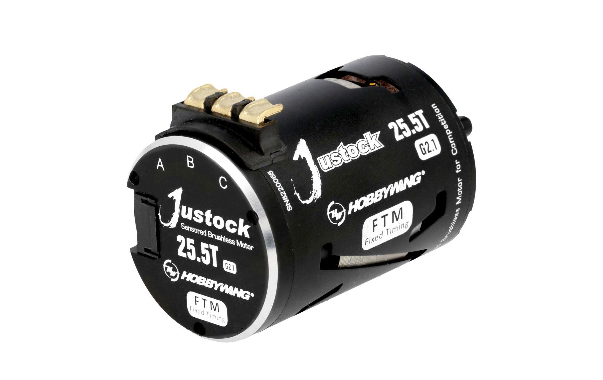 Brushless-Antriebsset Xerun Justock Combo G3S 25.5T, 1:10<br>Brushless Sensored Antriebssset für Stock und Sport Rennfahrer