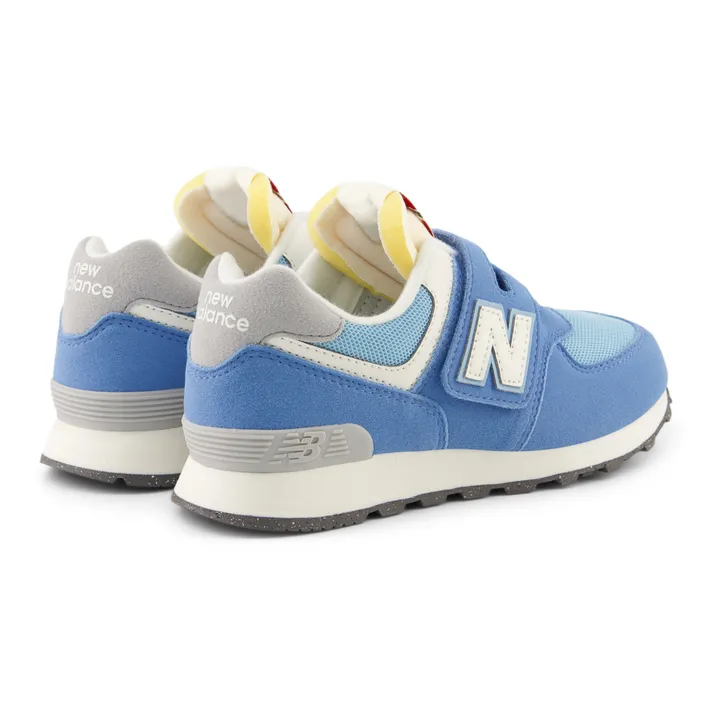 New Balance Baskets Scratchs 574 | Bleu Clair