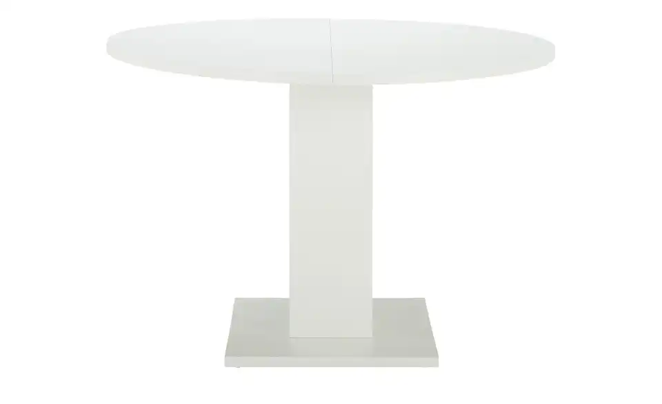 Esstisch ausziehbar Tap 110 cm (rund) Weiß