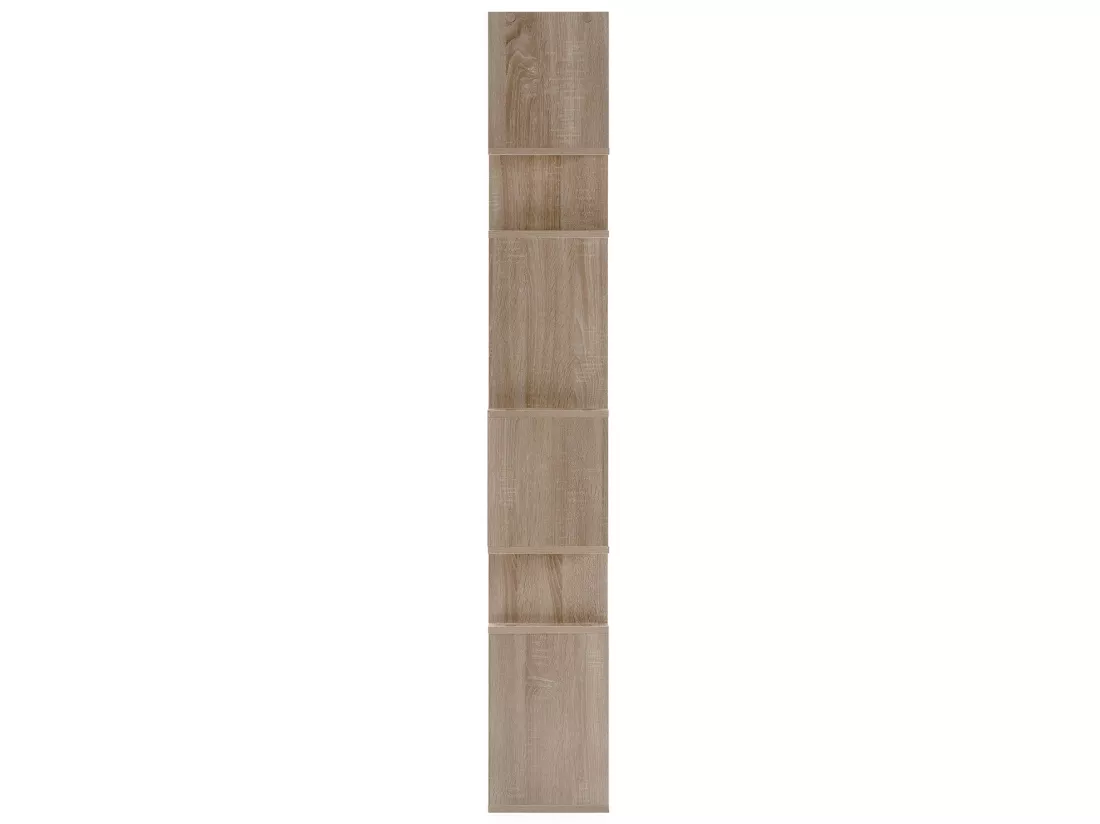 Etagère Hawai avec 10 trous couleur chêne