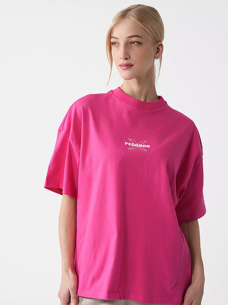 PEGADOR T-Shirt BELLY HEAVY pink
