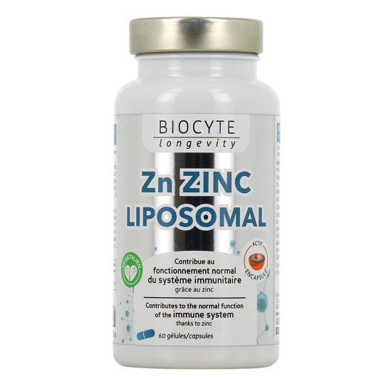 Biocyte Zn Zinc Liposomal - Fonctionnement Normal du Système Immunitaire