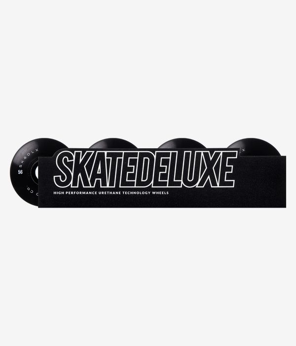 skatedeluxe Fidelity Series Rollen (black) 56mm 100A 4er Pack