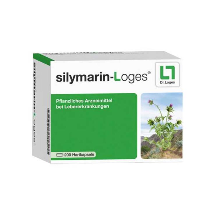 Silymarin-Loges Hartkapseln, 200 St