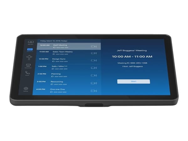 Logitech - Videokonferansesett (Logitech Rally Bar, Logitech Tap IP) - RingCentral Certified, Tencent Meeting Certified, Certified for Microsoft Team