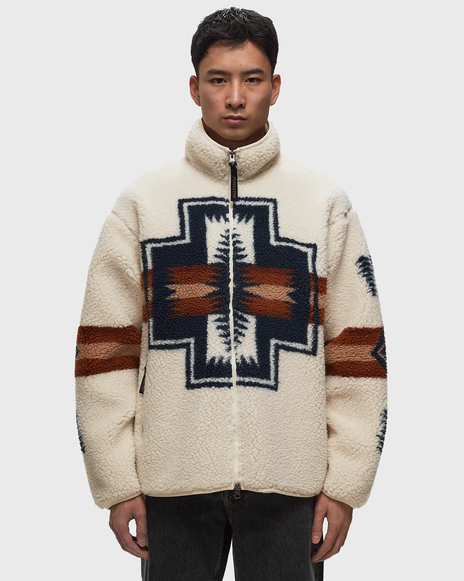 Pendleton BOA STAND BLOUSON IVORY HARDING