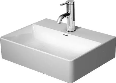 Duravit 0732450041, Vægmonteret håndvask, Keramisk, Hvid, 450 mm