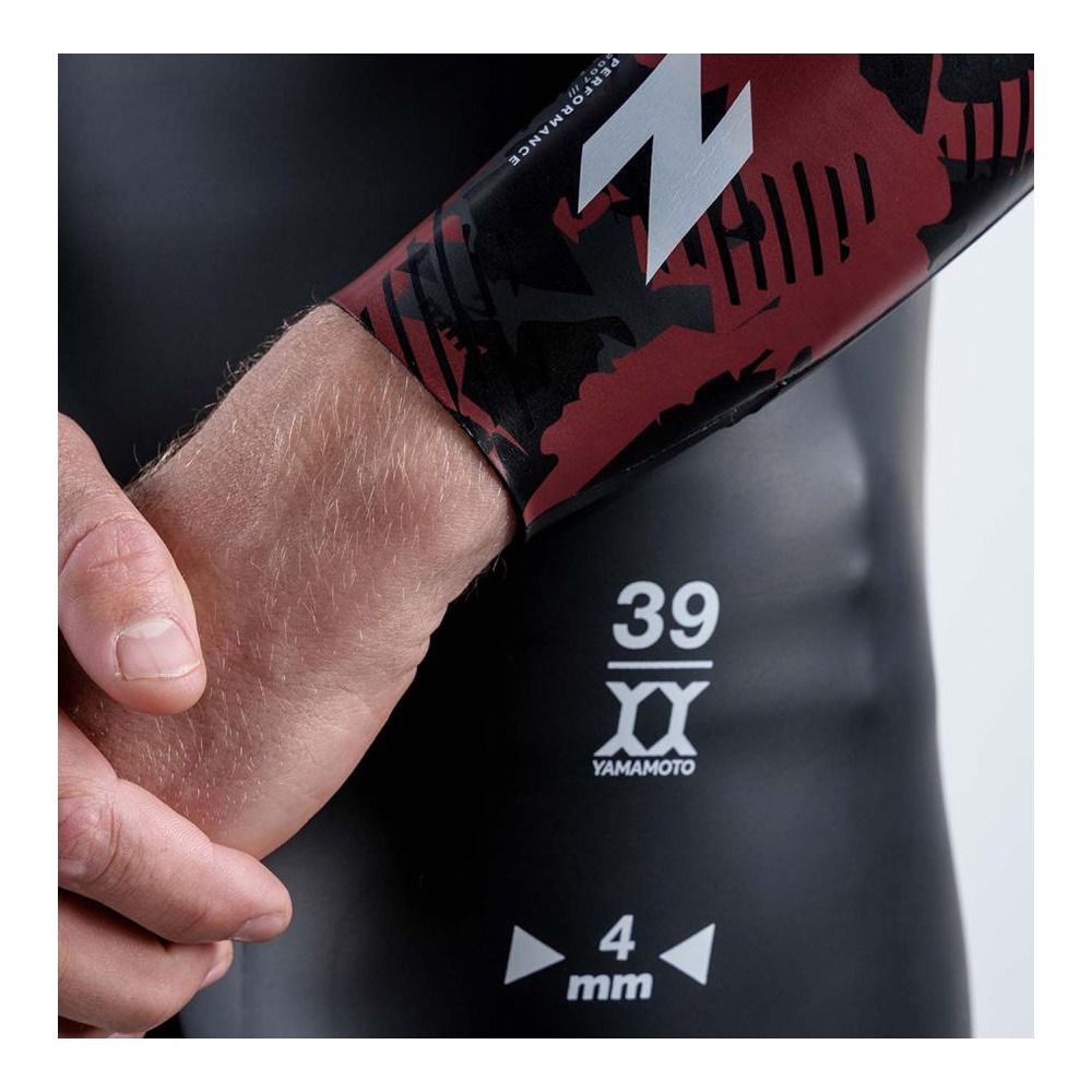 Z3rod FLEX BZ - Combinaison trifonction 5/4/3/2 mm Homme black/red