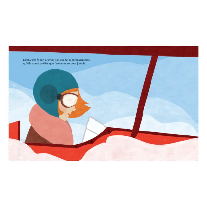 Kimane Livre Amelia Earhart - Petite et Grande