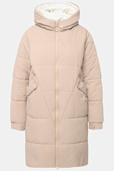 HYPRAR Funktions-Steppjacke, wasserabweisend, Kapuze