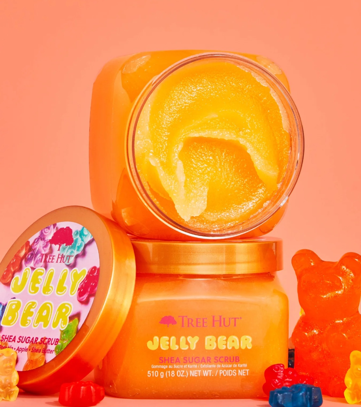 Tree Hut - Esfoliante Corporal Shea Sugar Scrub - Jelly Bear
