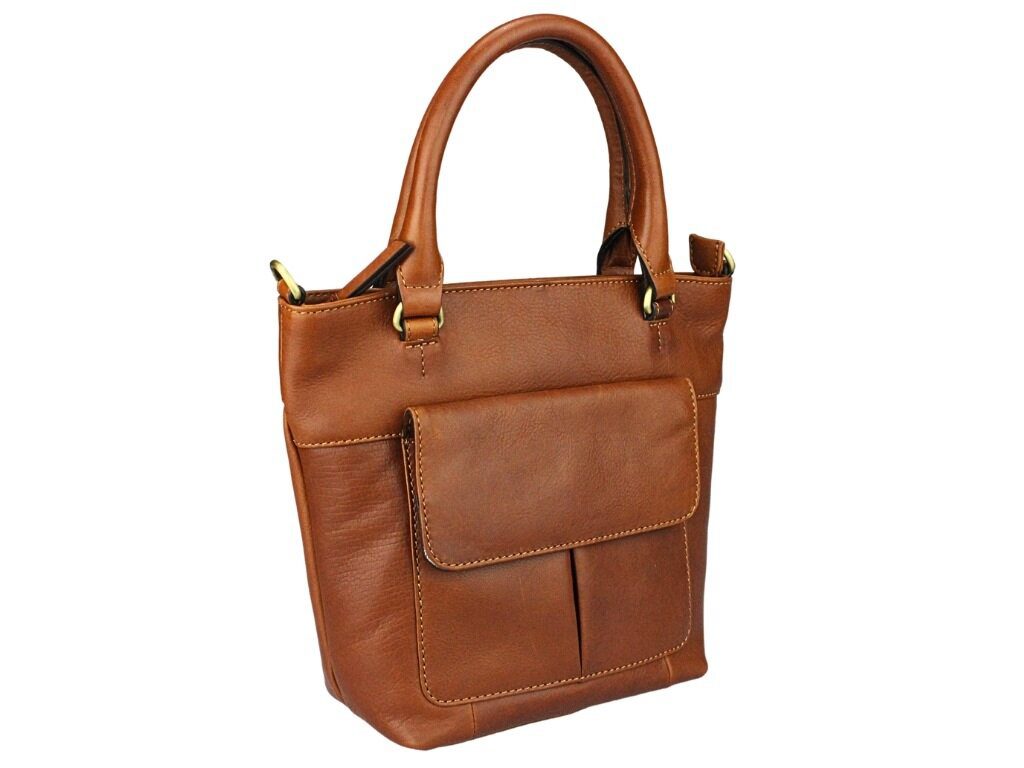 Lioné Donna Hand/ Schoudertas Cognac