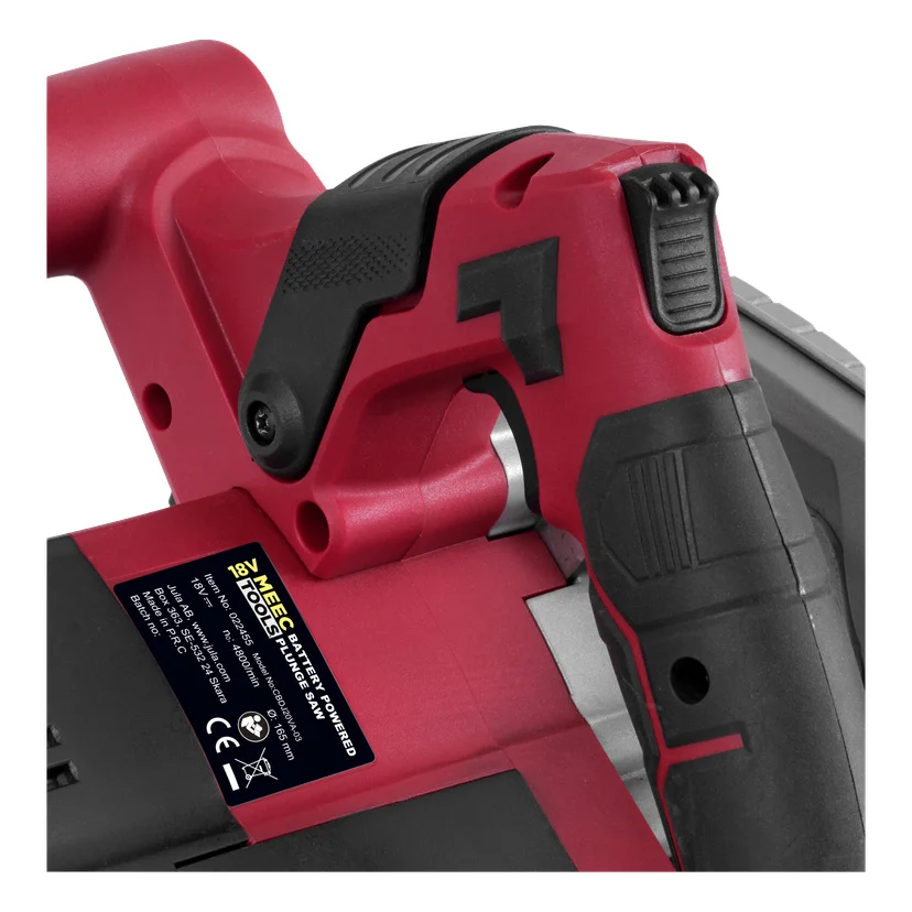 Batteridrevet dykksag 18 V Ø165 mm