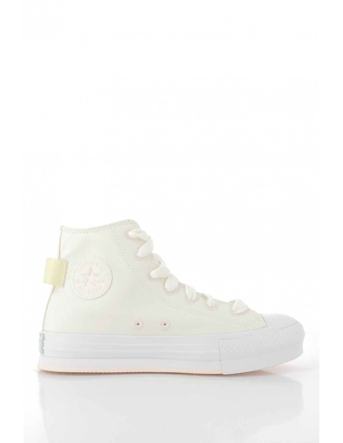 converse Sneakers montantes Femme ctas eva lift hi egret/open sesame beige