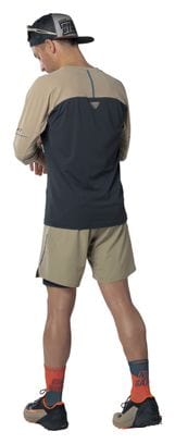 Maillot manches longues Dynafit Alpine Pro Bleu/Kaki Homme