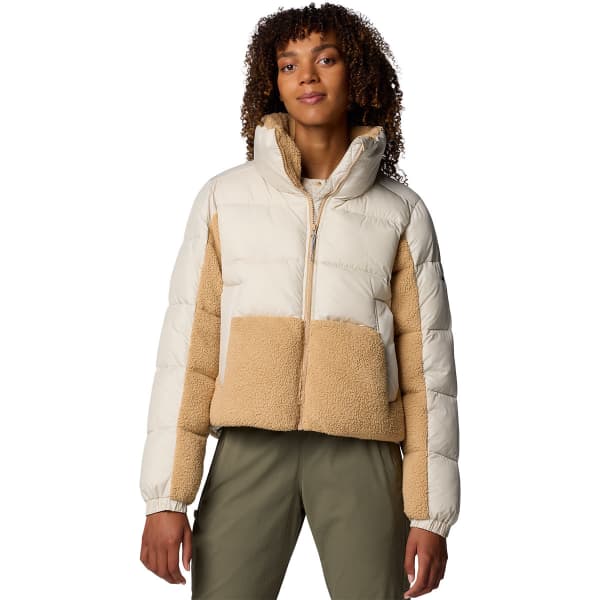 Veste COLUMBIA LEADBETTER POINT II SHERPA HYBRID JACKET W DARK STONE/CANOE