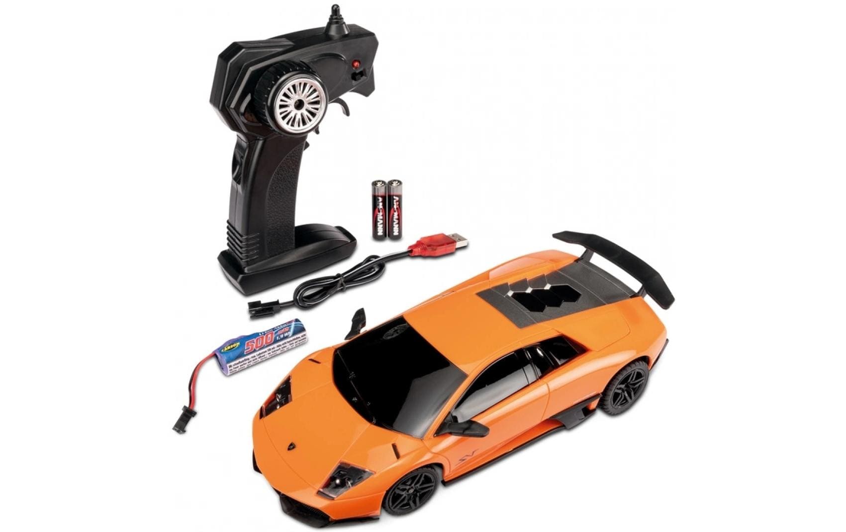 Rennwagen Lambo Murcielago SV 2.4 GHz 1:24, RTRHighspeed On-Road-Modell im Massstab 1:24