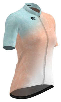 Maillot Manches Courtes Femme Alé Asphalt Pastel