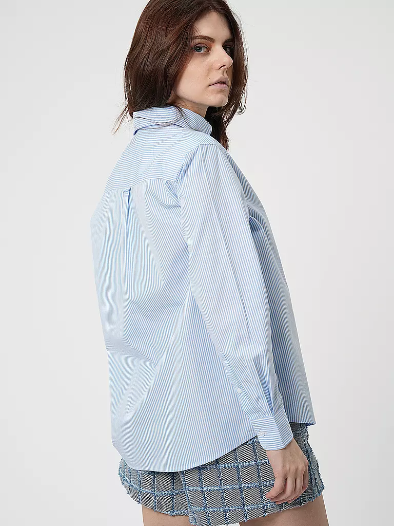 TOMMY JEANS Hemdbluse  hellblau