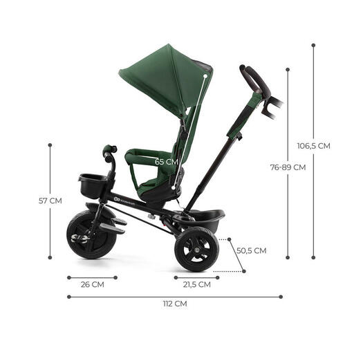 Tricycle Aveo - Mystic green - KINDERKRAFT