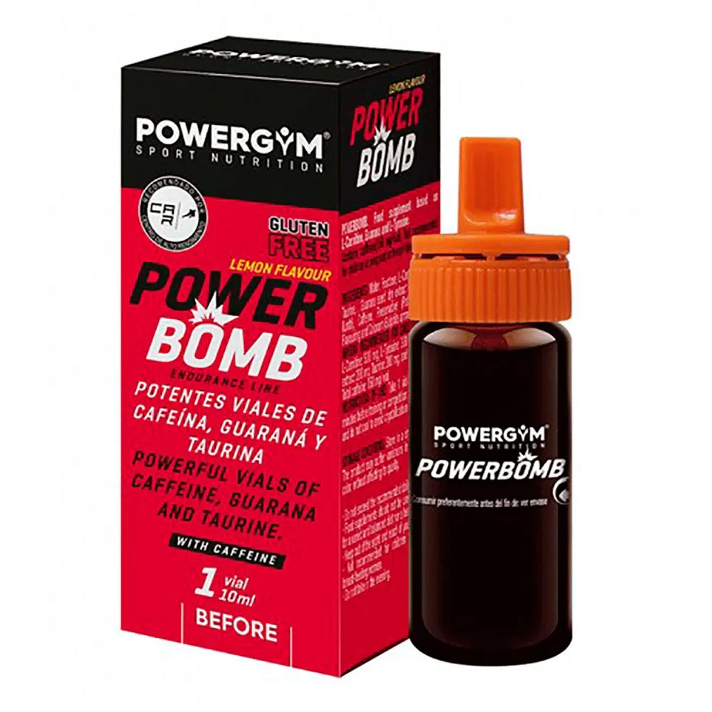 Powergym PowerBomb 10ml, frasco com 1 unidade, sabor limão.