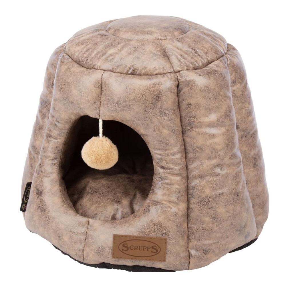 Lit pour chats knightsbridge 48x38 cm marron