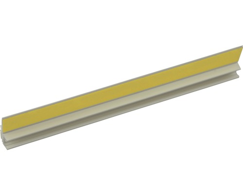 PROTEKTOR pleisterprofiel van hard PVC inclusief beschermlip voor pleisterdikte 10 mm, 2600 x 26 x 9 mm