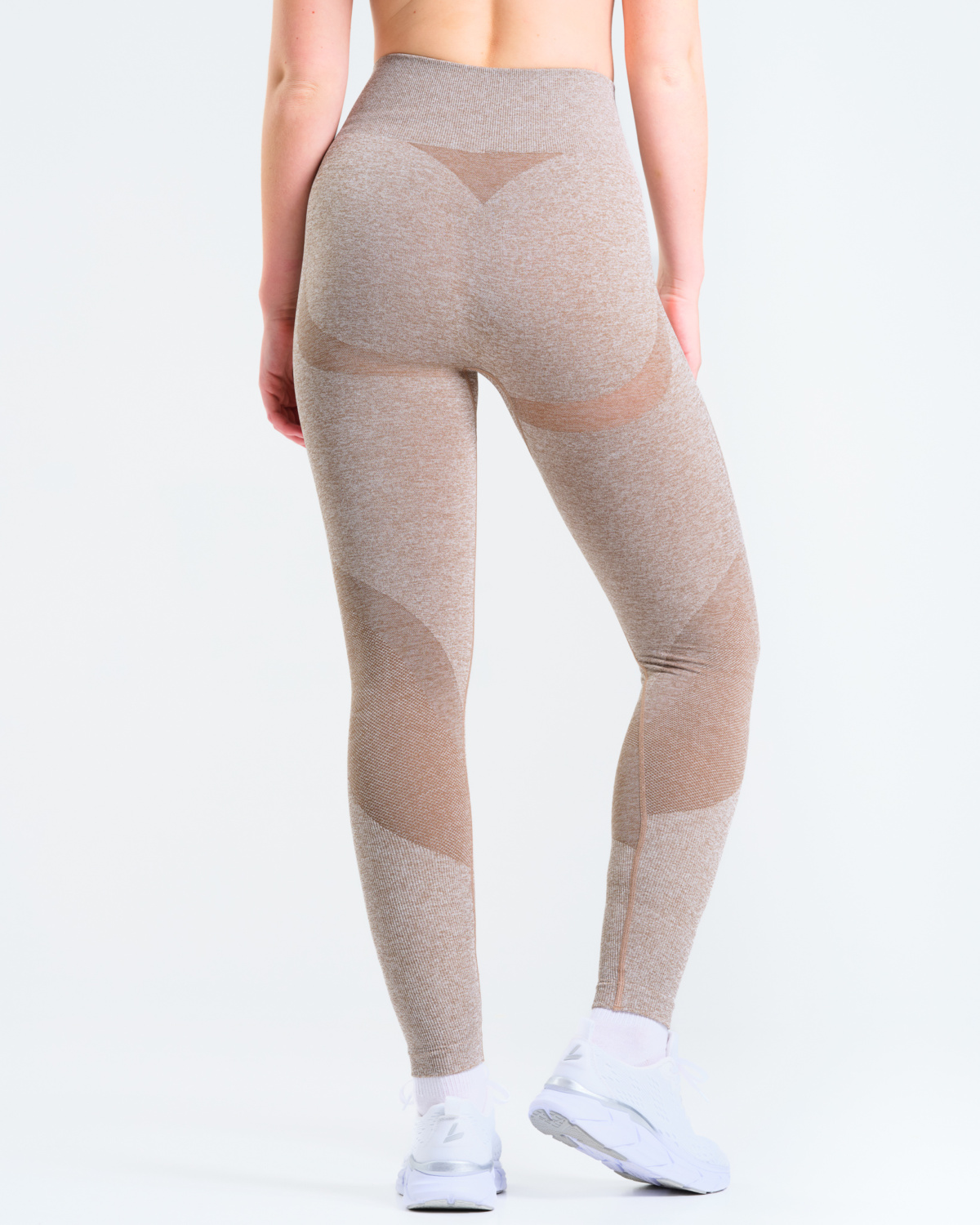 LEVITY Solar Seamless Tights Mole Brown Marl