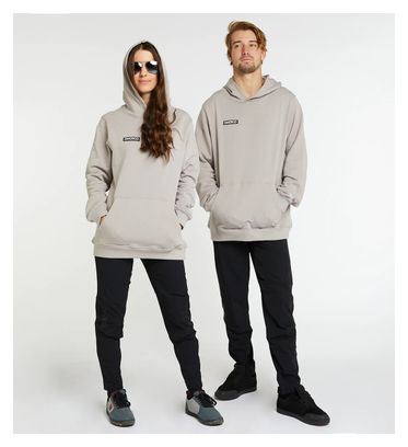 Sweat à Capuche Unisexe Dharco Beige