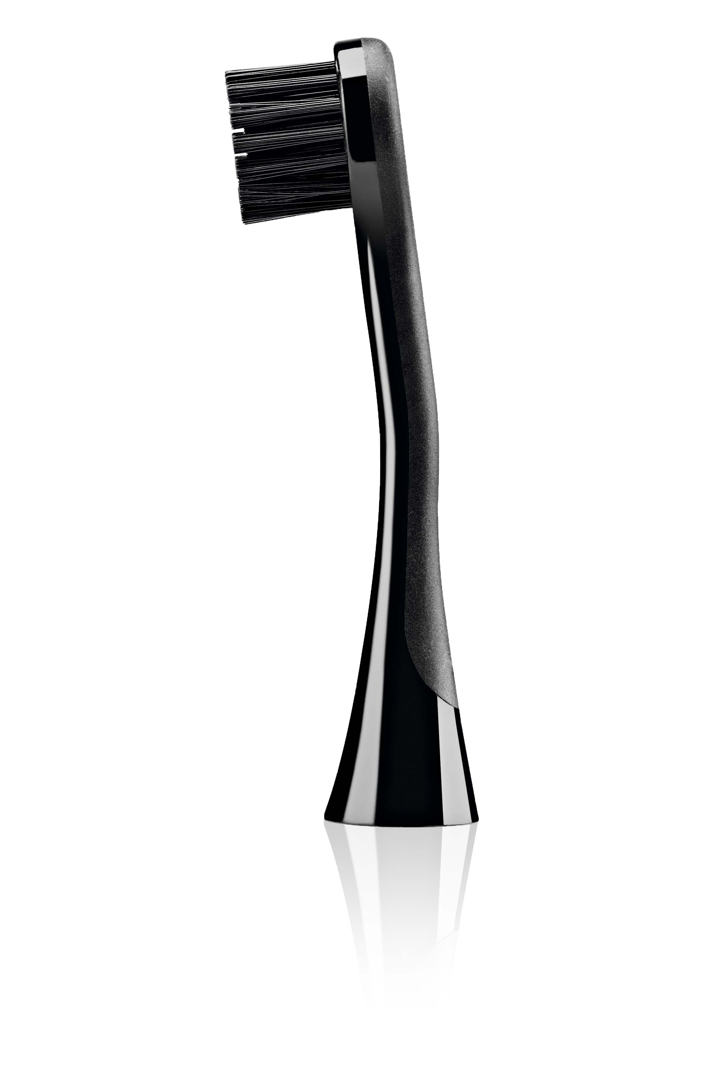 CURAPROX Hydrosonic Black is White sonic toothbrush head carbon duo pack 2 Stk