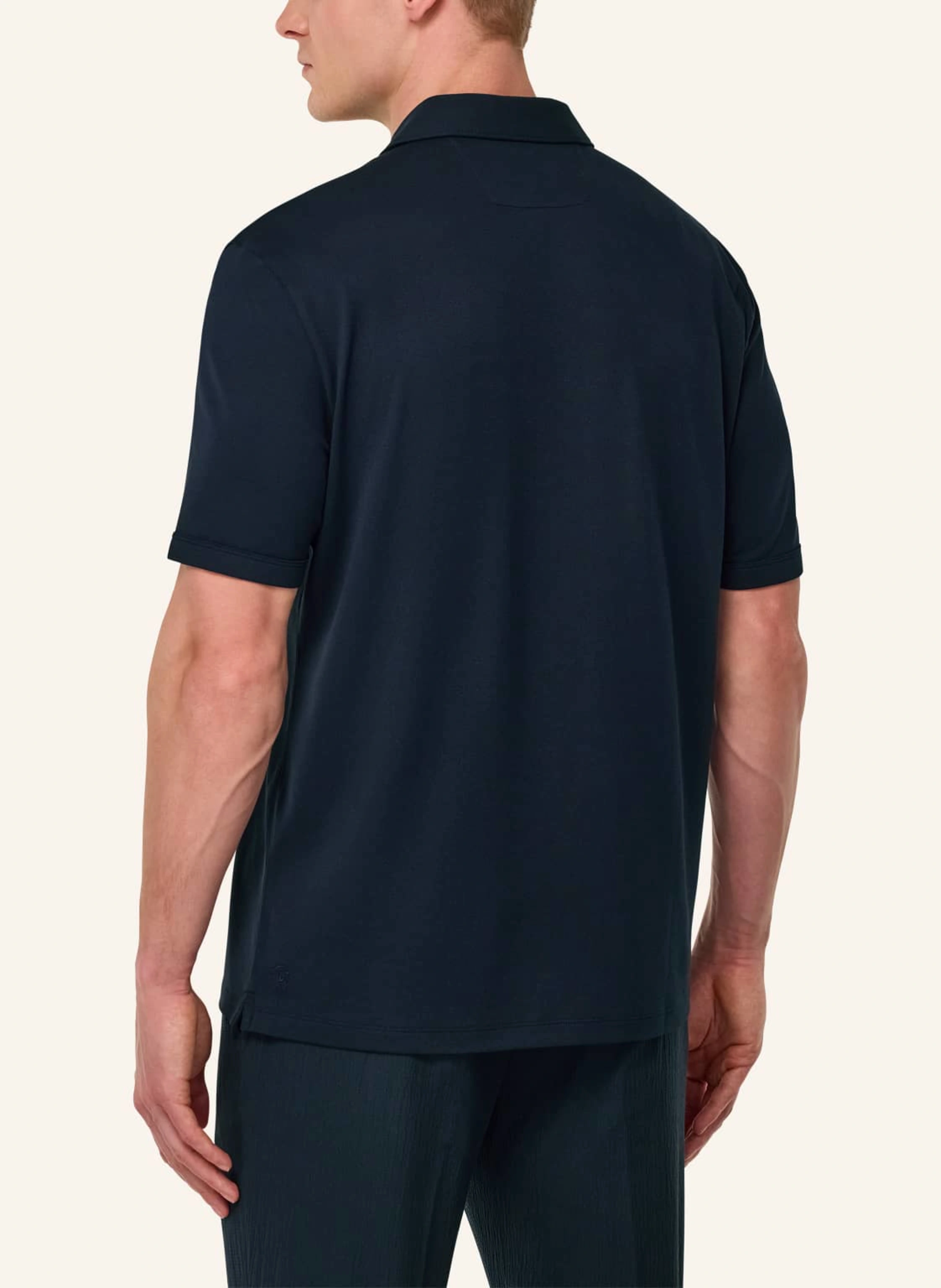 BOGGI MILANO Piqué-Poloshirt