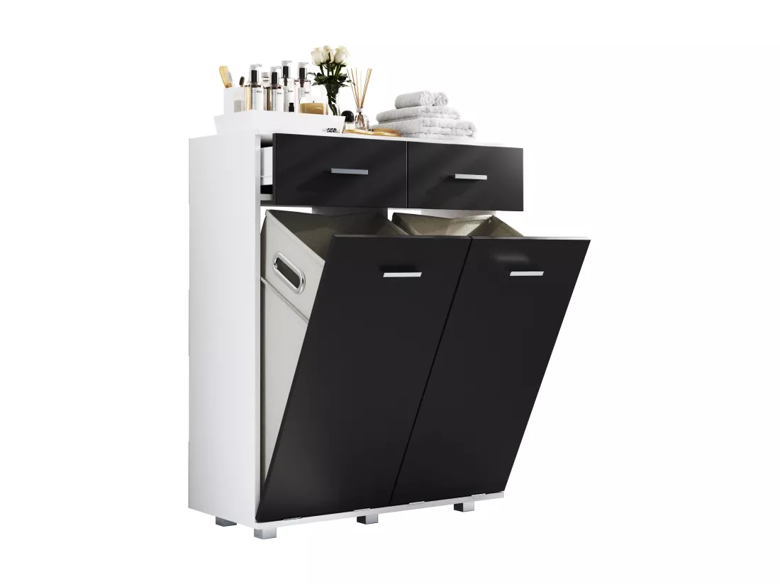Armoire à linge Coffre à linge Zalo L