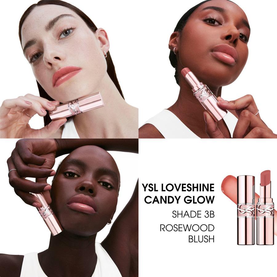 Yves Saint Laurent Loveshine Candy Glow Tinted Lip Balm Rosewood Blush 3b 3,2g