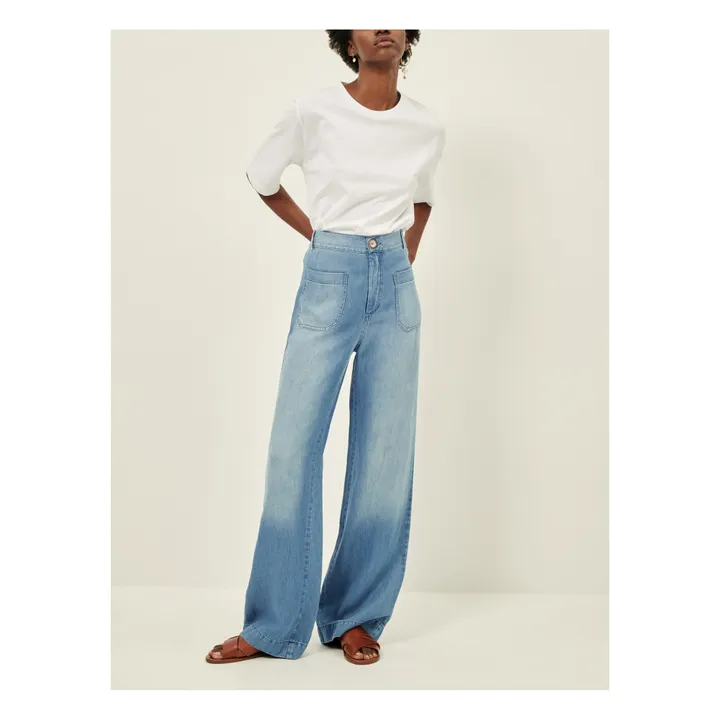 Sessùn Jean Johnny Spring | Denim stonewashed