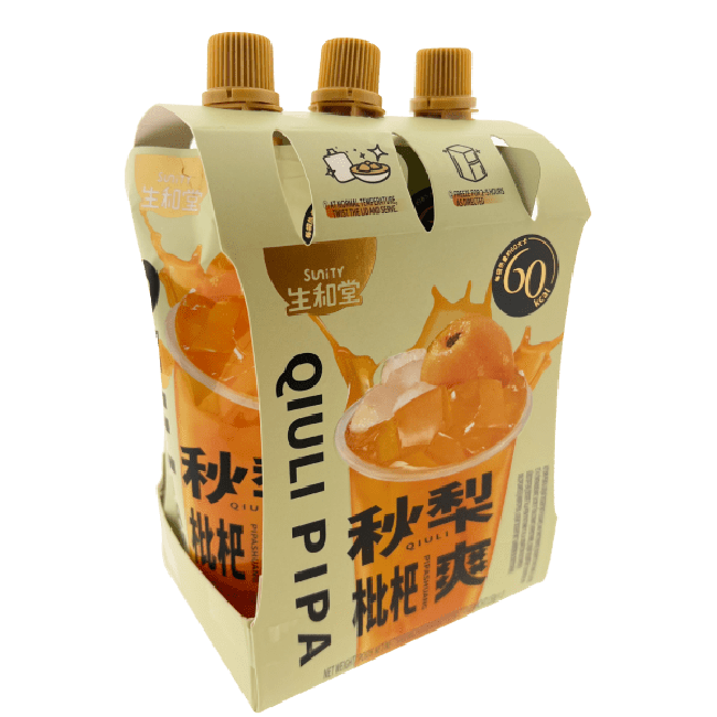 Sunity Nata de Coco Dessertdrank Peer 3x150g