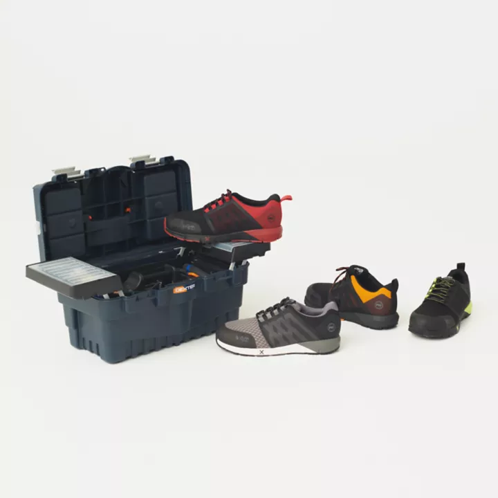 Chaussure de travail à embout en alliage Radius pour homme en gris