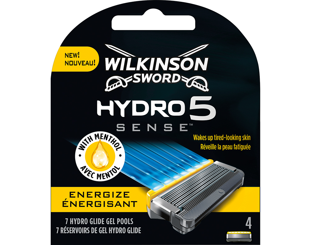 Recargas lâminas Hydro5 Sense 4 un