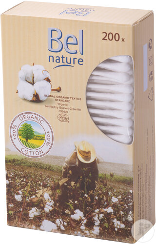 Bel Nature Bâtonnets Ouates 200 Pièces