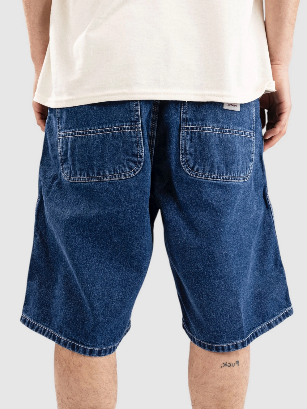 Carhartt WIP Simple Shorts blue stone washed