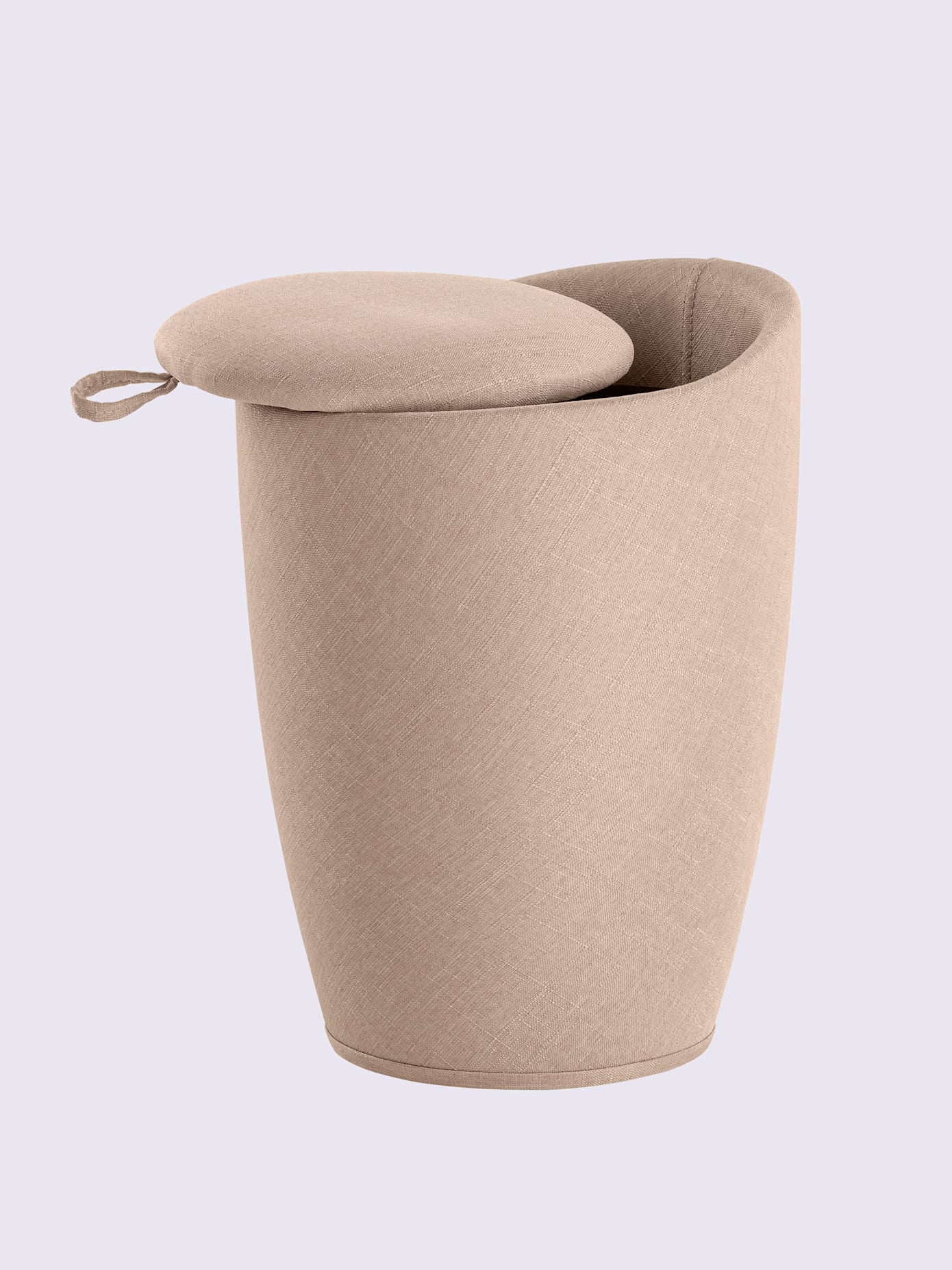 Tabouret et grand compartiment de rangement