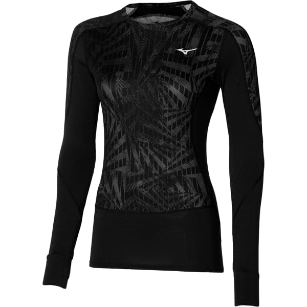 T-shirt thermique MIZUNO VIRTUAL BODY G4 CREW W BLACK BLACK