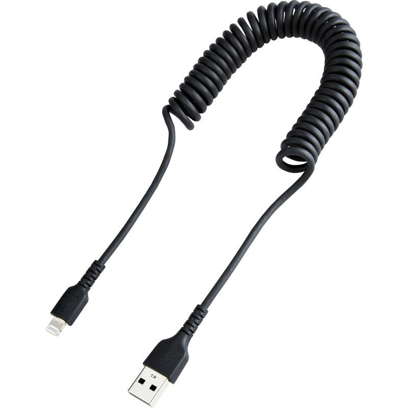 StarTech.com Câble USB type A vers Lightning USB noir 1 m