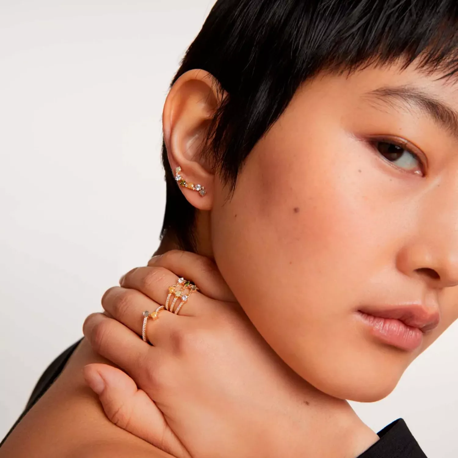 PDPAOLA Juno Ring 18 kt. Forgyldt Sølv AN01-655