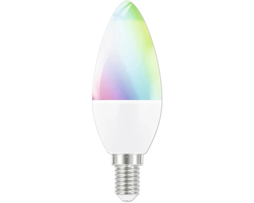 FLAIR Viyu LED-lamp E14/4,8W (40W) 470 lm 1800-6500 K + RGBW-kleurverandering - Compatibel met SMART HOME van hornbach
